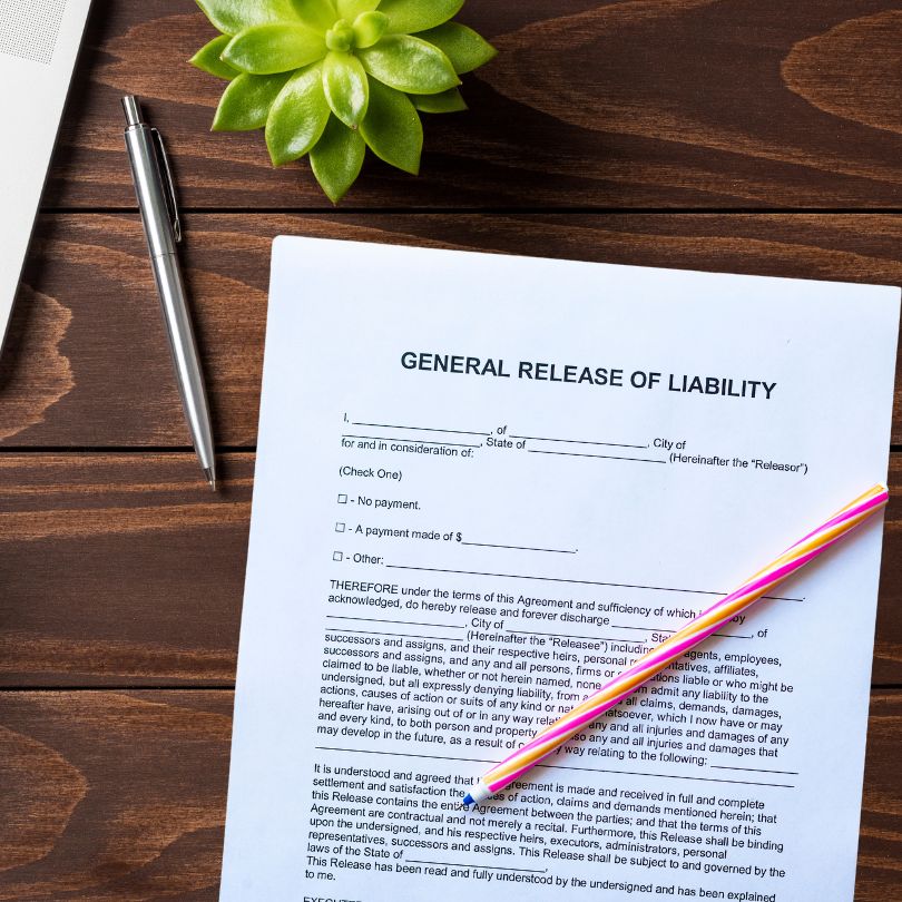 general liability waiver